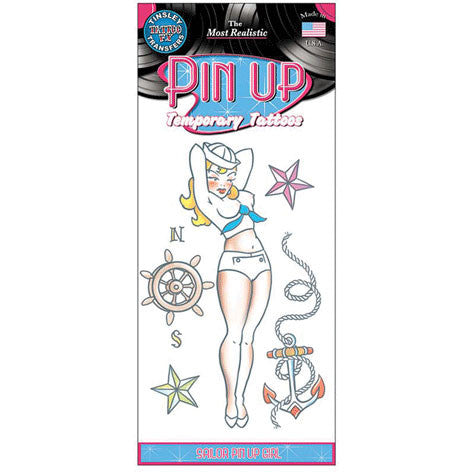 SAILOR GIRL PIN UP TATTOO