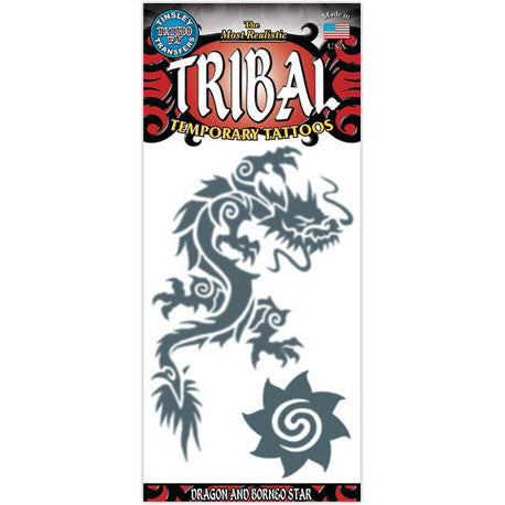 TRIBAL DRAGON TRIBAL TATTOO