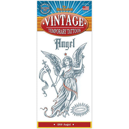 Angel 1910 Vintage Tattoo