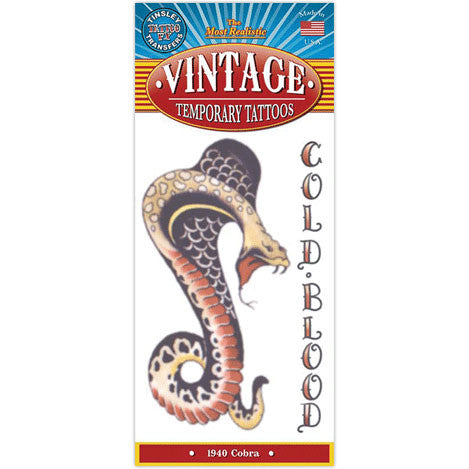 Cobra 1940 Vintage Tattoo