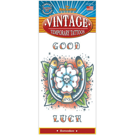 Horseshoe Vintage Tattoo