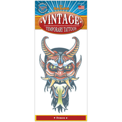 Demon Vintage Tattoo