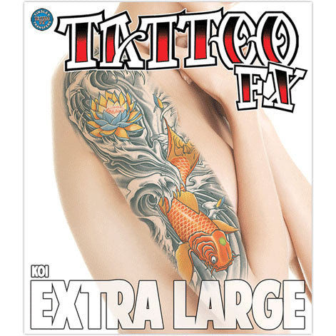Koi Extra Large Tattoo