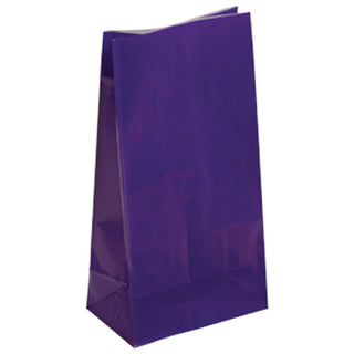 Purple Paper Bags