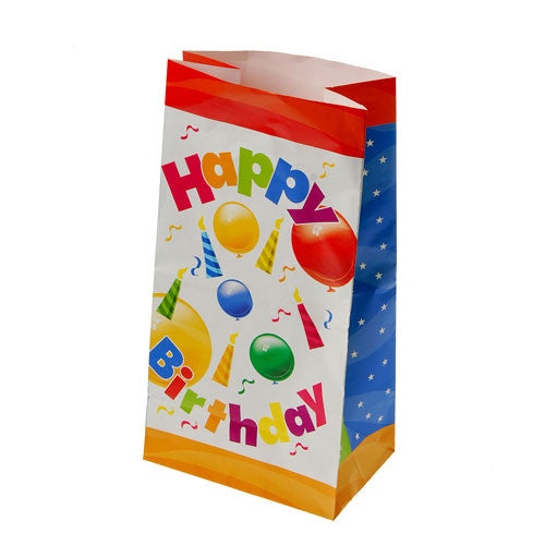 Happy Birthday Paper Party Bags