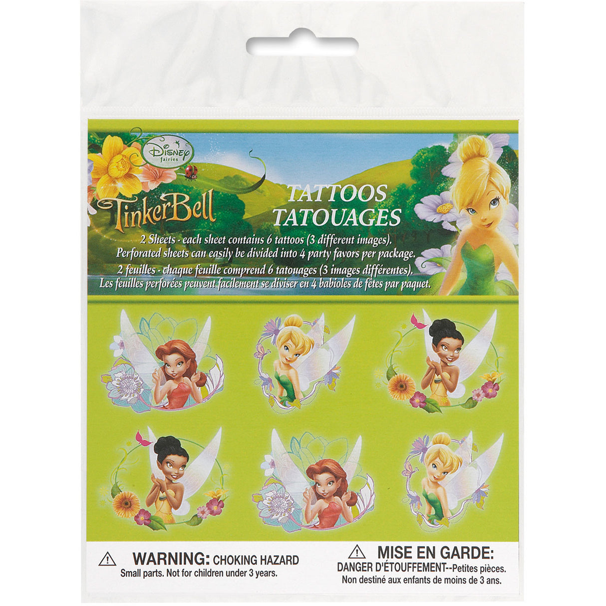 Tinker Bell and Fairies Tattoos