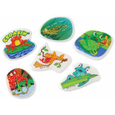 Frog Puffy Stickers