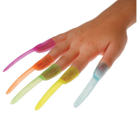 Glitter Finger Nails