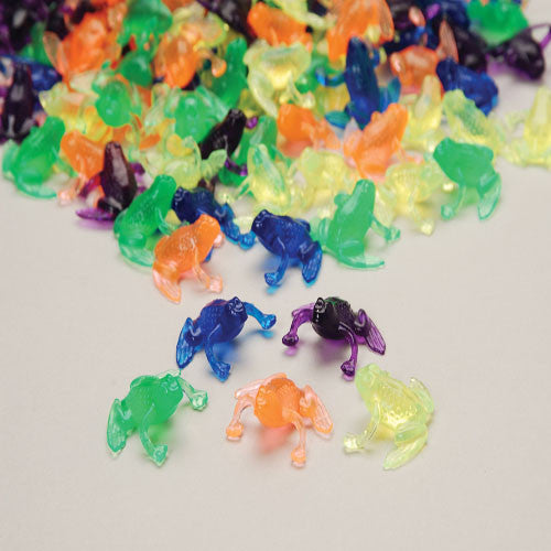 Neon Transparent Frogs