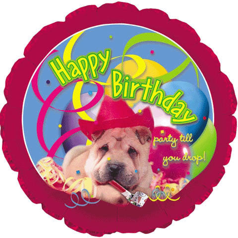 18" Birthday Puppy