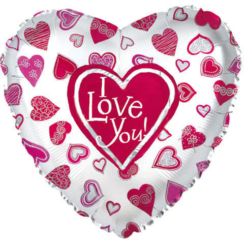 31" I Love You Hearts Of Plenty