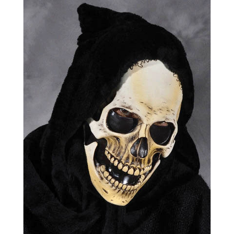 Hooded Grim Skull Mask