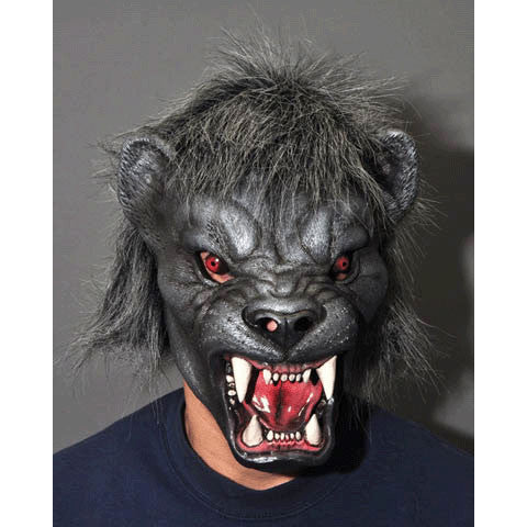 Black Panther Moving Mouth Mask