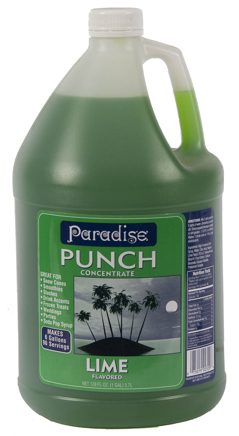 Lime Punch Base (Gallon)